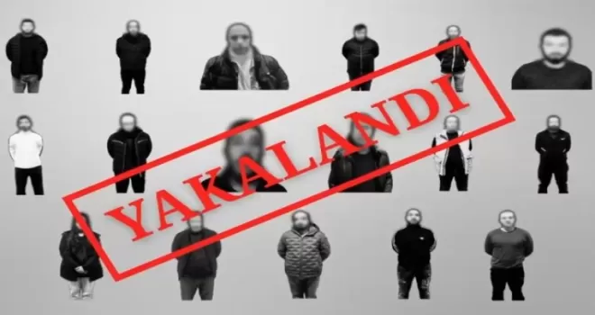 17 suçlu 11 ülkeden paketlenip getirildi