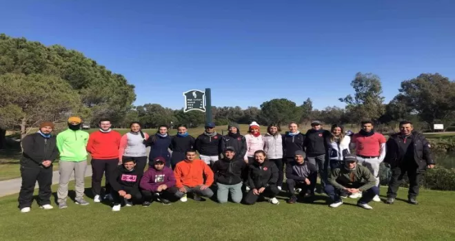 2022 TGF Golf Milli Takım aday kadro kış kampı başladı
