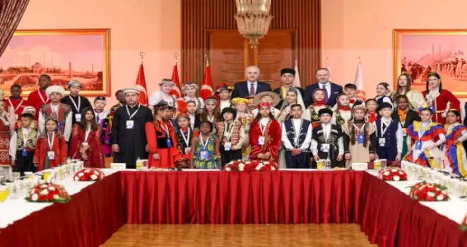 26 ülkeden dünya çocukları TBMM’de