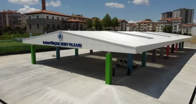 3 yeni semt pazarı tamamlanıyor

