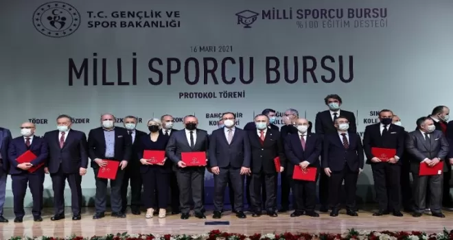 300 milli sporcuya yüzde 100 burs imkanı
