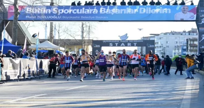 41. Uluslararası Trabzon Yarı Maratonu koşuldu 
