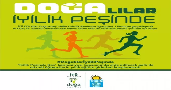 43. İstanbul Maratonu’nda “Doğalılar iyilik peşinde”
