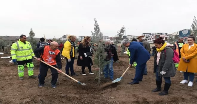 474 kadının adı hatıra ormanında yaşayacak
