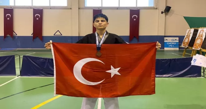 5. Dünya Alpagut Şampiyonası’nda İzmirli öğrenciden çifte üçüncülüğü