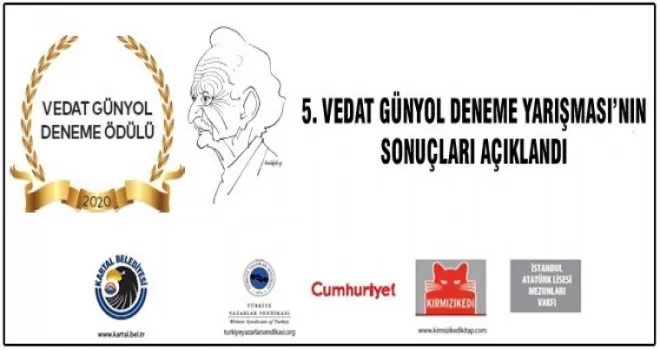 5. Vedat Günyol Deneme Yarışması’nın sonuçları açıklandı
