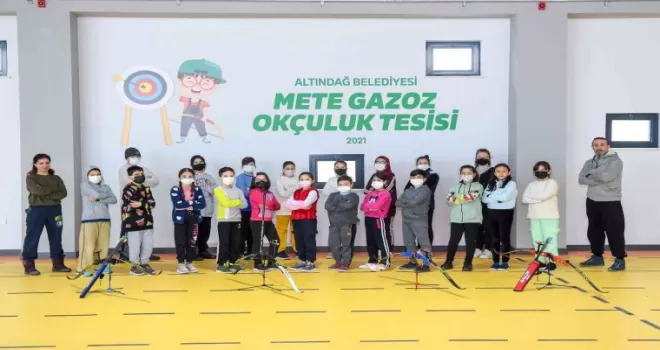 500 Altındağlı çocuk okçuluk kursunda
