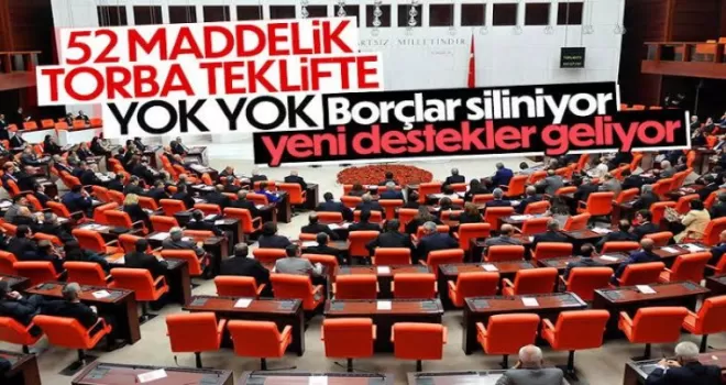 52 Maddelik Torba Kanunda Yok Yok!