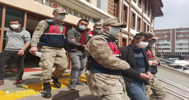 86 bin TL değerinde kablo çalan 2 şahıs tutuklandı
