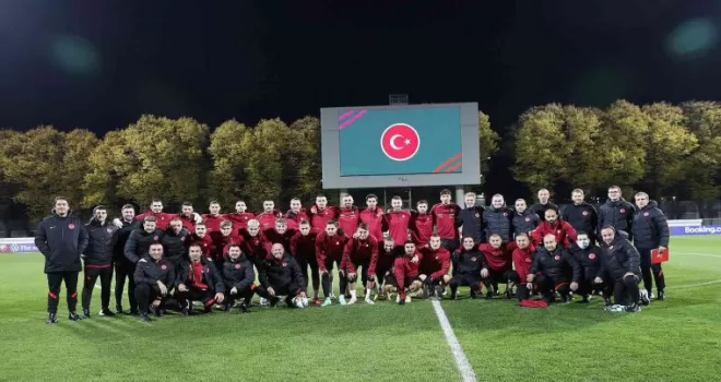 A Milli Takım, Letonya maçı hazırlıklarını tamamladı
