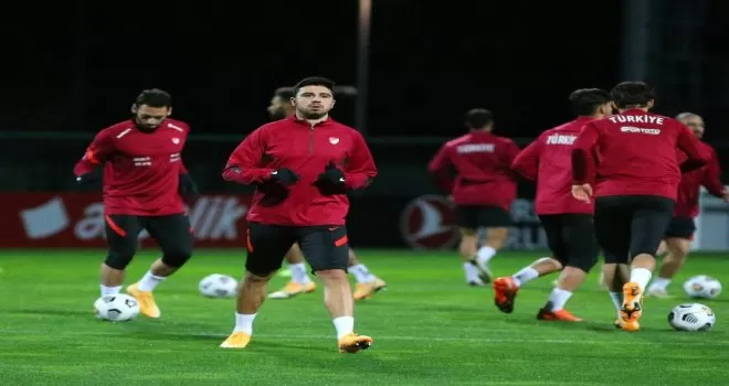 A Milli Takım, Rusya maçı hazırlıklarını tamamladı
