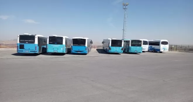 ABB, 9 Özel Halk Otobüsünü parka çekti
