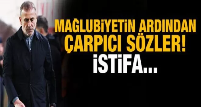 Abdullah Avcı’dan İstifa sinyali mi