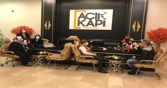 Açık Kapı birimi mağdurlara yardımcı olmaya devam ediyor
