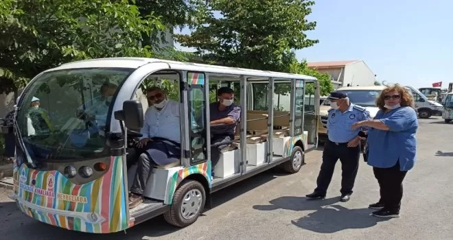 Adalar’da elektrikli araçların test sürüşleri başladı
