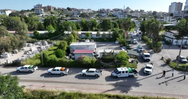 Adana Büyükşehir’den haşereyle yoğun mücadele