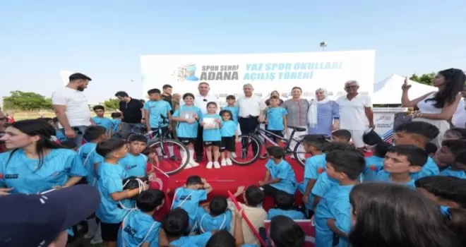 Adana Büyükşehir Yaz Spor Okulları açıldı