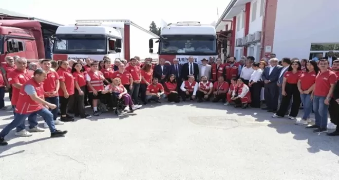 Adana’dan Gazze’ye insani yardım