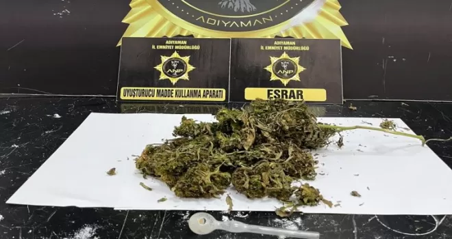 Adıyaman’da klima ünitesine zulalanmış esrar ele geçirildi!