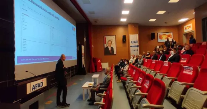 AFAD’dan İstanbul’daki muhtarlara eğitim
