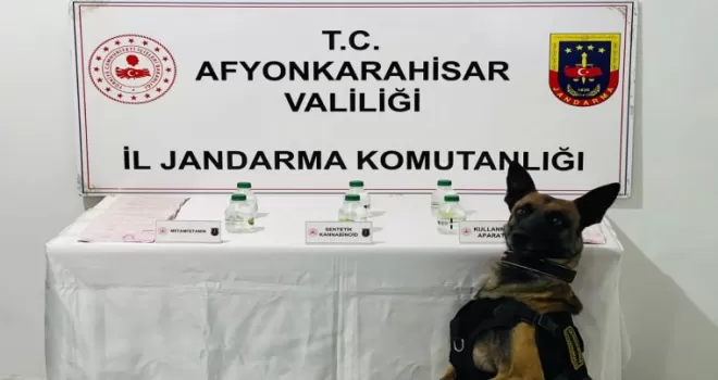 Afyon’da uyuşturucu operasyonu!
