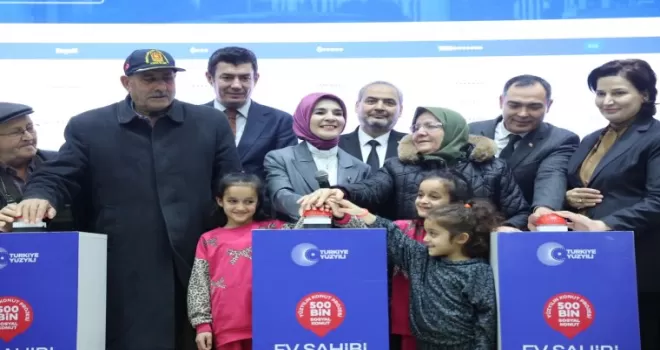 Afyonkarahisar’da 4.370 sosyal konut için kura çekildi