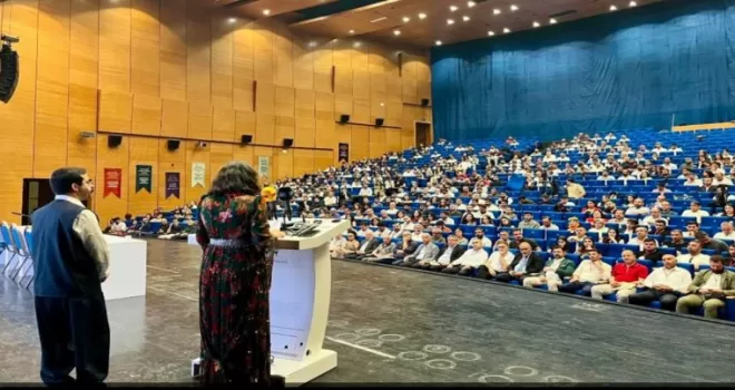 Ağrı Barosu Başkanı Diyarbakır’da konferans verdi