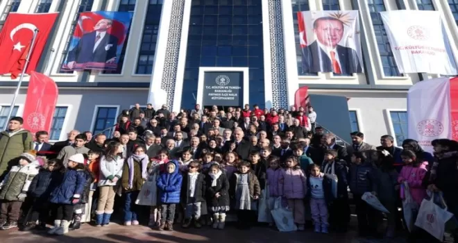 Ağrı Patnos’a 40 bin koleksiyona sahip yeni kütüphane