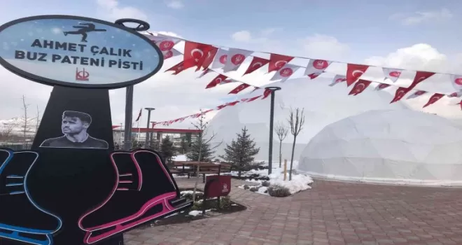 Ahmet Çalık adına yapılan spor tesisi açıldı
