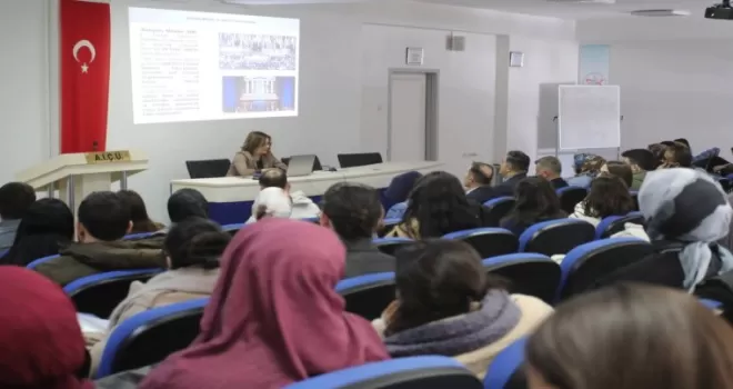 AİÇÜ’de ’Kültürel Miras ve UNESCO’ konferansı