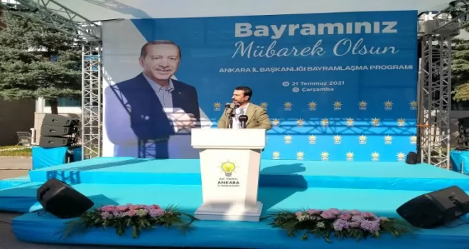 AK Parti Ankara İl Başkanlığında bayramlaşma programı
