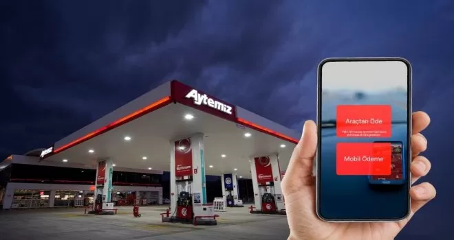 Akaryakıt alımında temassız mobil ödeme
