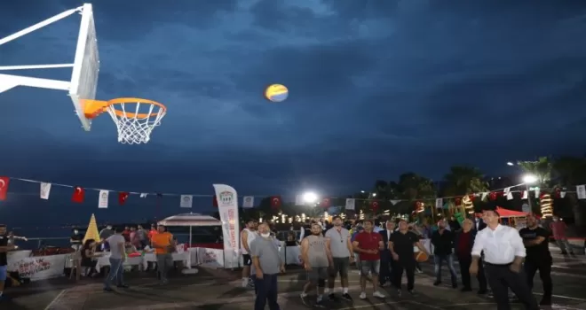 Akçaabat’ta 3x3 sokak basketbol turnuvası başladı
