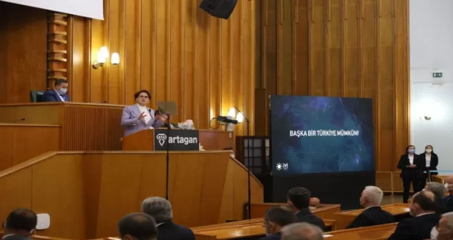 Akşener, grup toplantısında Artagan Projesi’ni açıkladı
