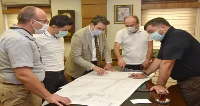Aksu havzası projesi için düğmeye basıldı
