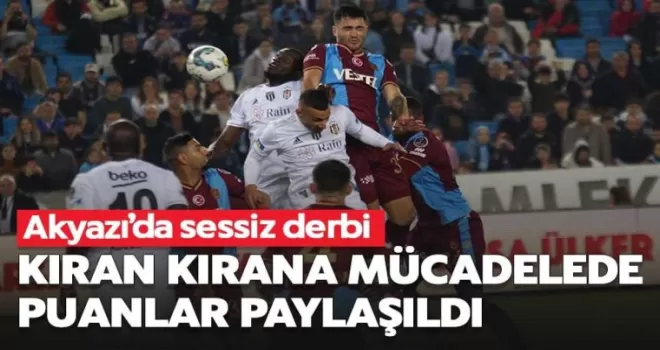 Akyazı’da Sessiz Derbi!