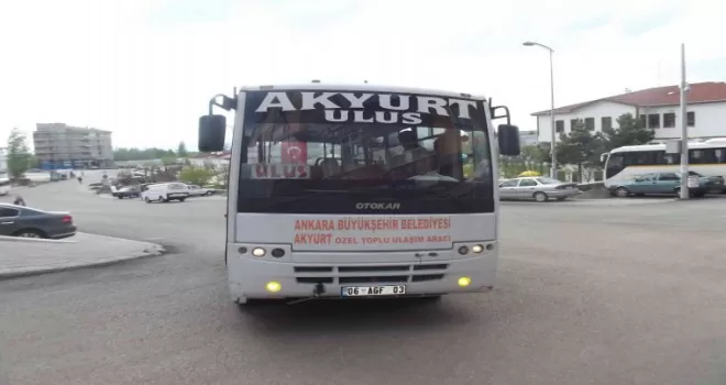 Akyurt yolcu taşıma otobüslerinde ‘sivil’ denetim
