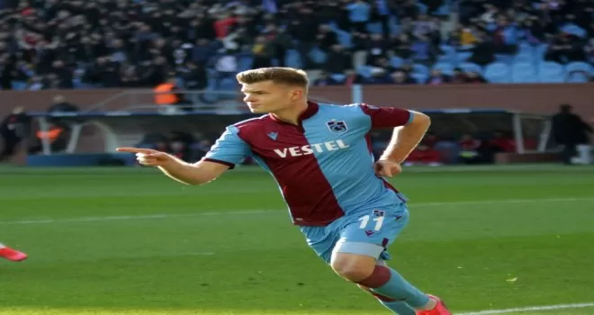 Alexander Sörloth Trabzonspor’da kendini buldu
