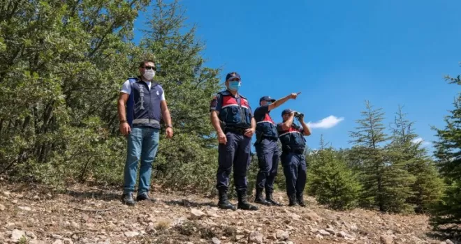 Altındağ’da orman nöbeti
