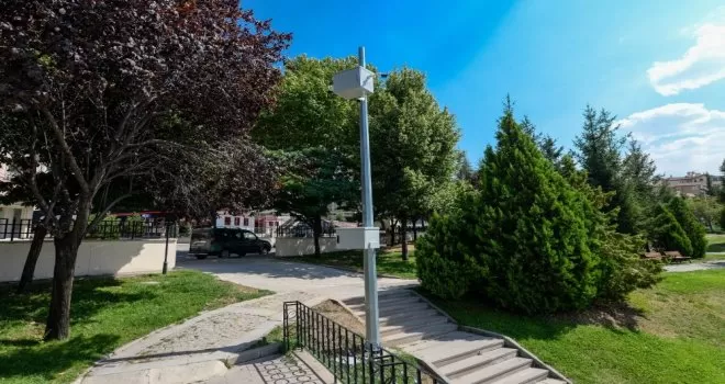 Altındağ’ın parkları 24 saat güvenli

