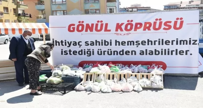 Altındağ pazarlarında gönül köprüsü

