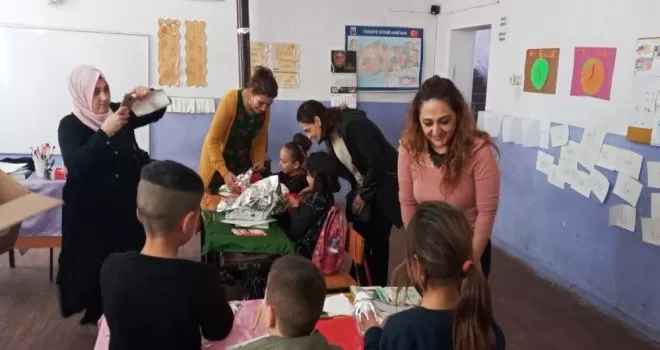 Altındağlı kadınlar yürekleri ısıttı

