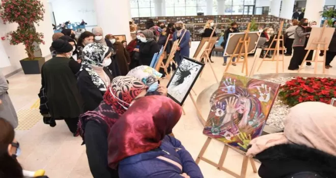 Altındağlı kadınlardan şiddete karşı dayanışma
