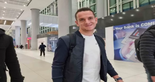 Amir Hadziahmetovic, İstanbul’a geldi
