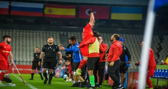 Ampute Futbol Milli Takımı, Avrupa Şampiyonu

