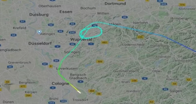 Anadolujet’in Düsseldorf uçağı Köln’e yönlendirildi
