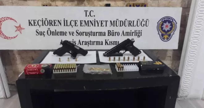 Ankara’da arkadaşını silahla yaralayan şahıs yakalandı
