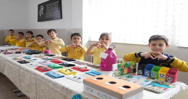 Ankara’da eğitim ÇEM’den, üretim minik ellerden