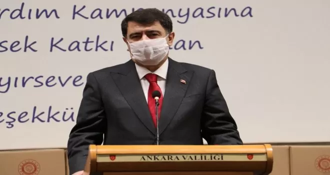 Ankara’da ihtiyaç sahiplerine 80 bin koli gıda yardımı
