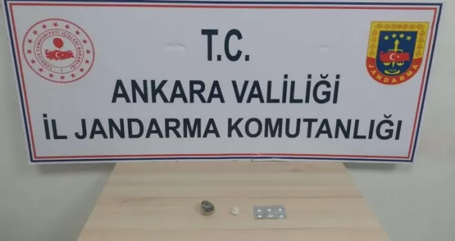 Ankara’da jandarmadan uyuşturucu operasyonu
